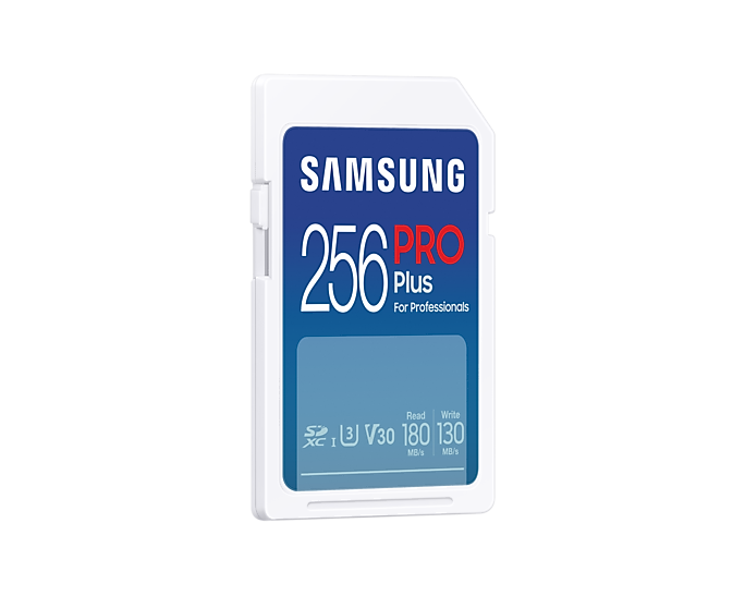 Карта памет Samsung PRO Plus, SD Card, 512GB, Бяла-2