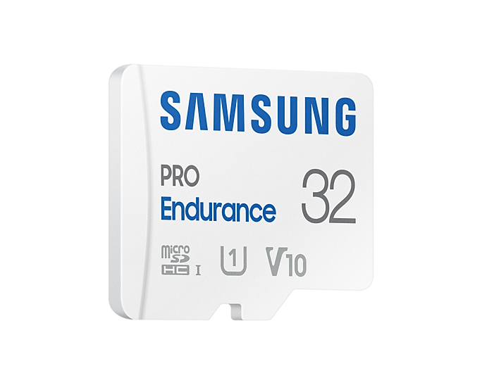 Карта памет Samsung PRO Endurance, microSDHC, UHS-I, 32GB, Адаптер-2