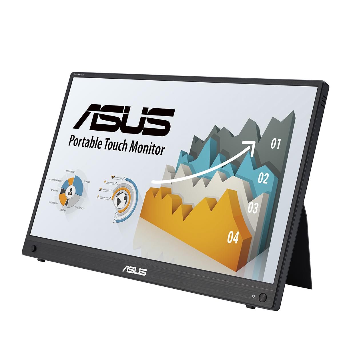 Монитор ASUS ZenScreen Touch MB16AHT, 15.6&quot; FHD (1920x1080) IPS 10-Point Touch, USB Type-C, Mini HDMI-3