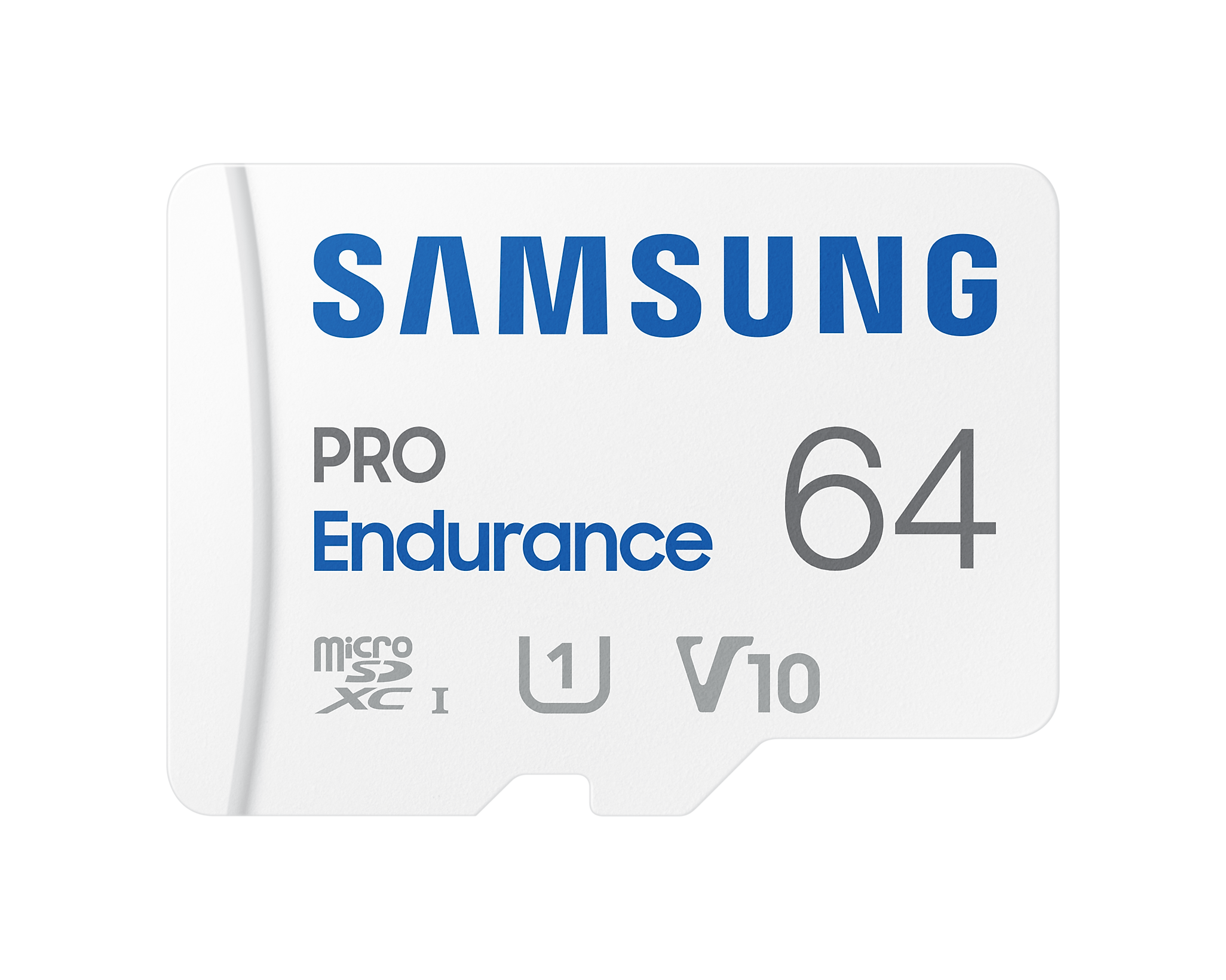 Карта памет Samsung PRO Endurance, microSDHC, UHS-I, 64GB, Адаптер-2