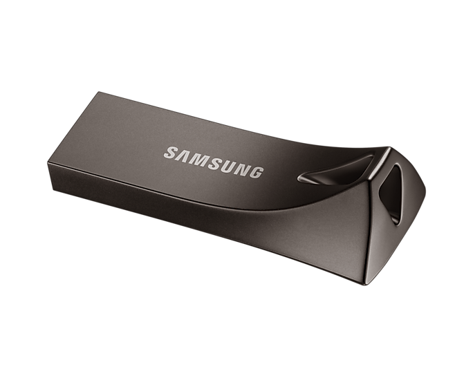 USB памет Samsung BAR Plus, 64GB, USB-A, Titanium Gray-4