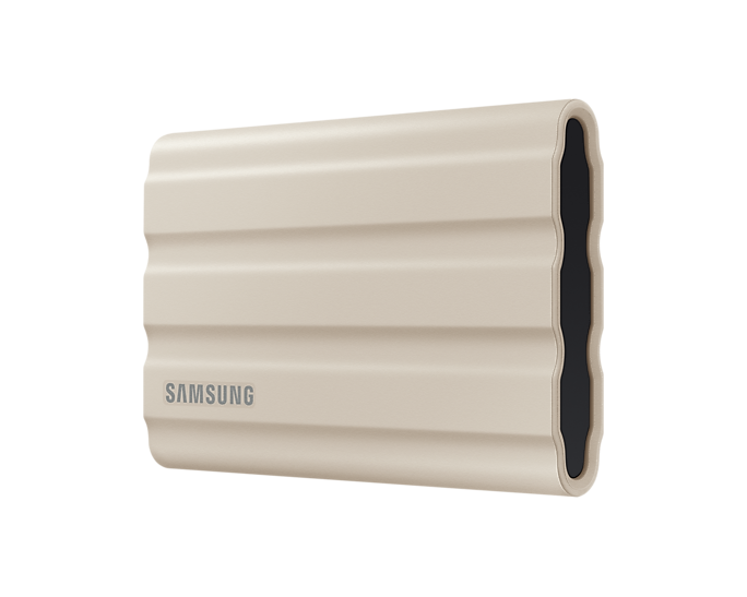 Външен SSD Samsung T7 Shield, 1TB USB-C, Бежов-3