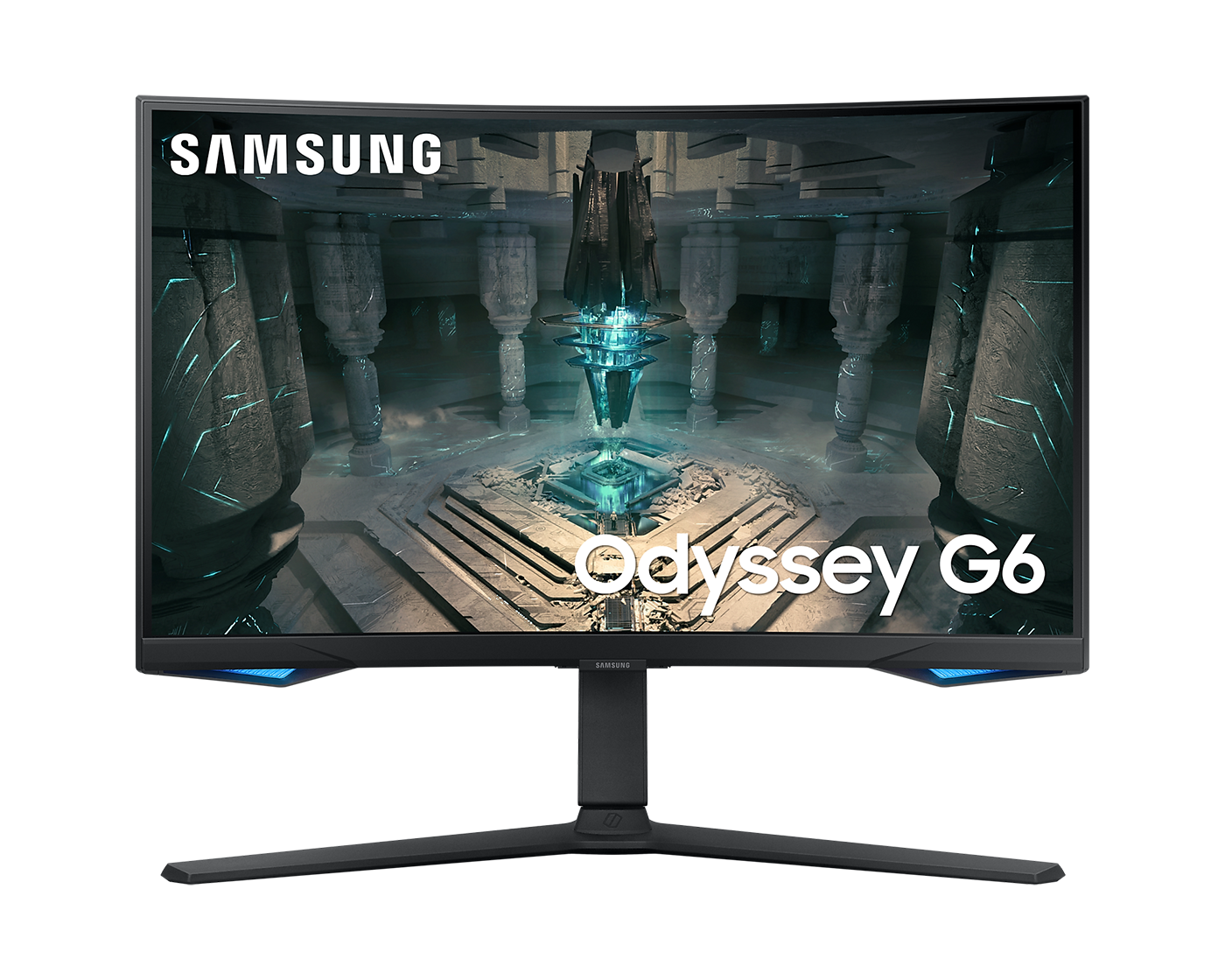 Монитор Samsung Odyssey G6 G650, 27&quot; VA Curved, QHD 2560x1440 , 240Hz, 1 ms, AMD FreeSync, DP, HDMI, Black