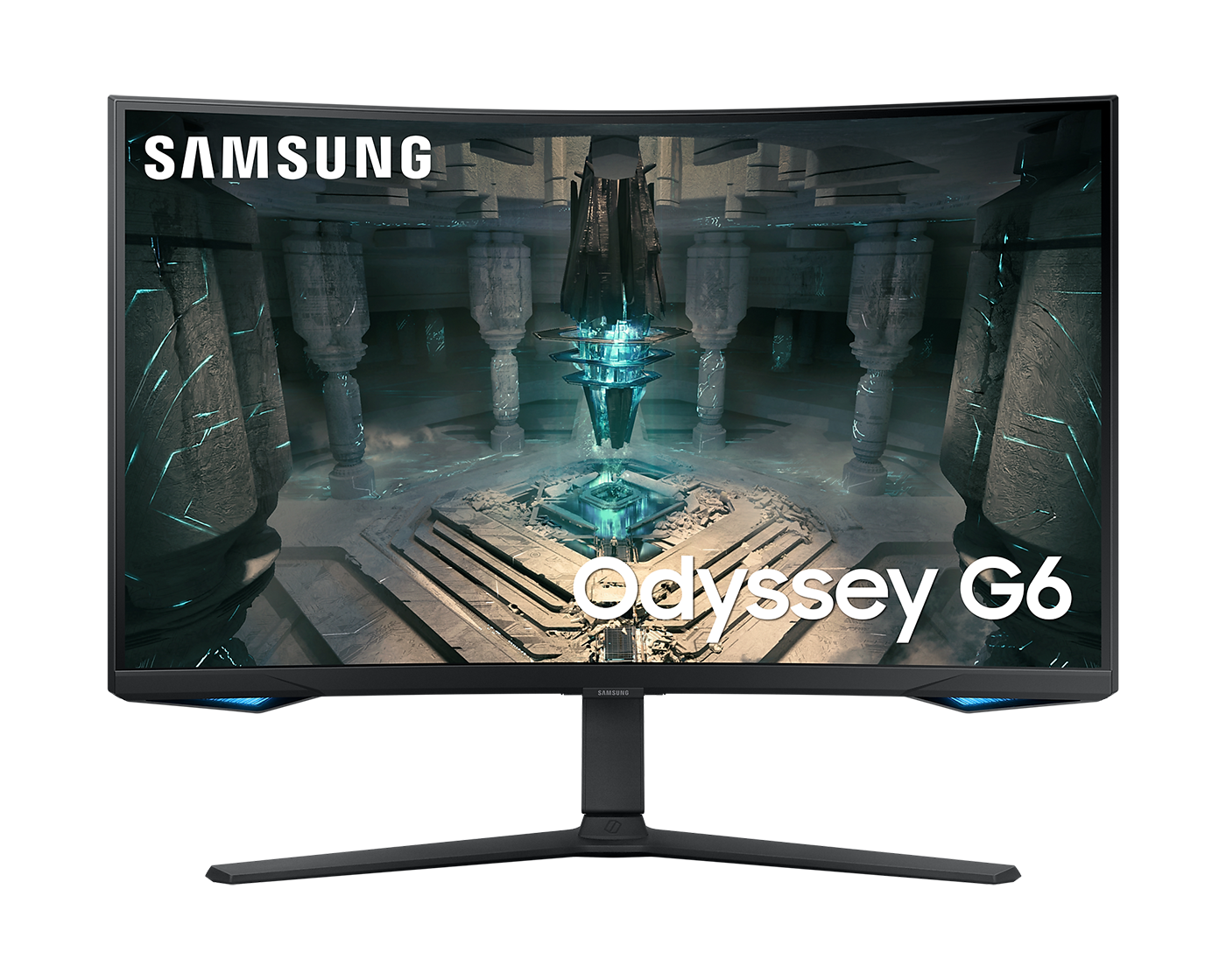Монитор Samsung Odyssey G6 G650, 32&quot; VA Curved, QHD 2560x1440 , 240Hz, 1 ms, AMD FreeSync, DP, HDMI, Black