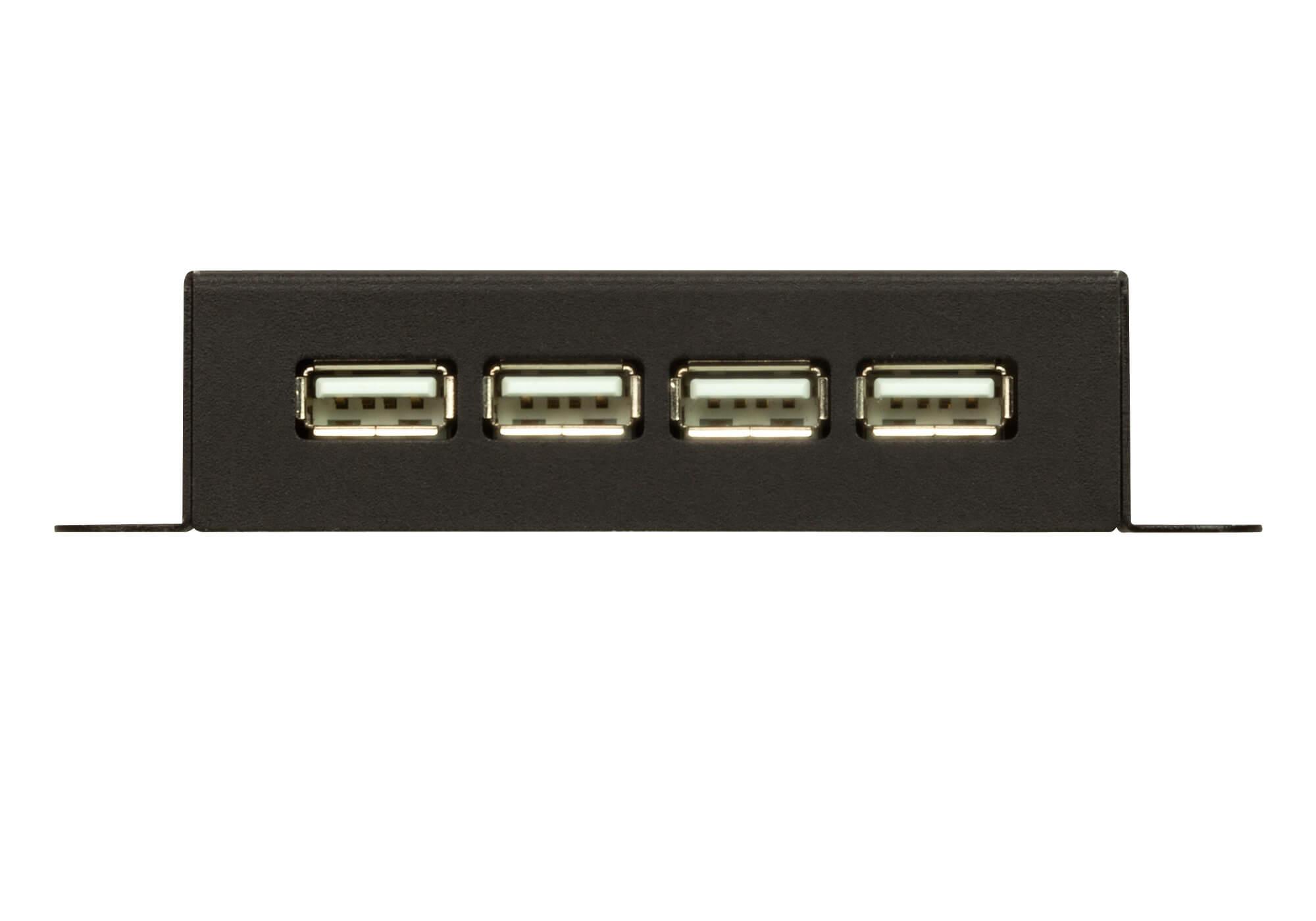 USB Extender ATEN UCE3250, 4 порта, USB 2.0, CAT 5, до 50m-4