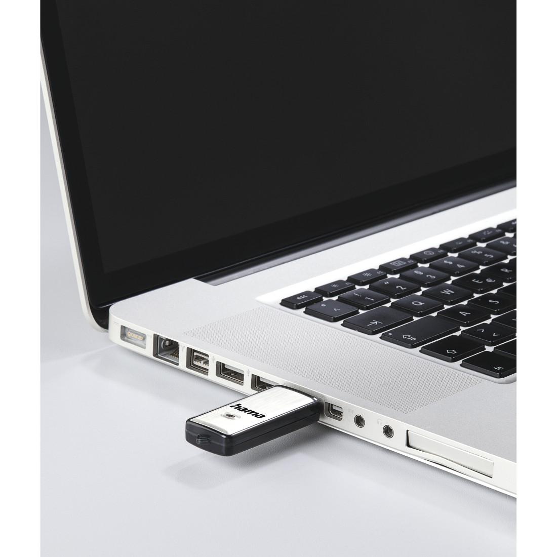 HAMA &quot;Fancy&quot; USB флаш памет, USB 2.0, 16 GB, 10MB/s, сребрист-4