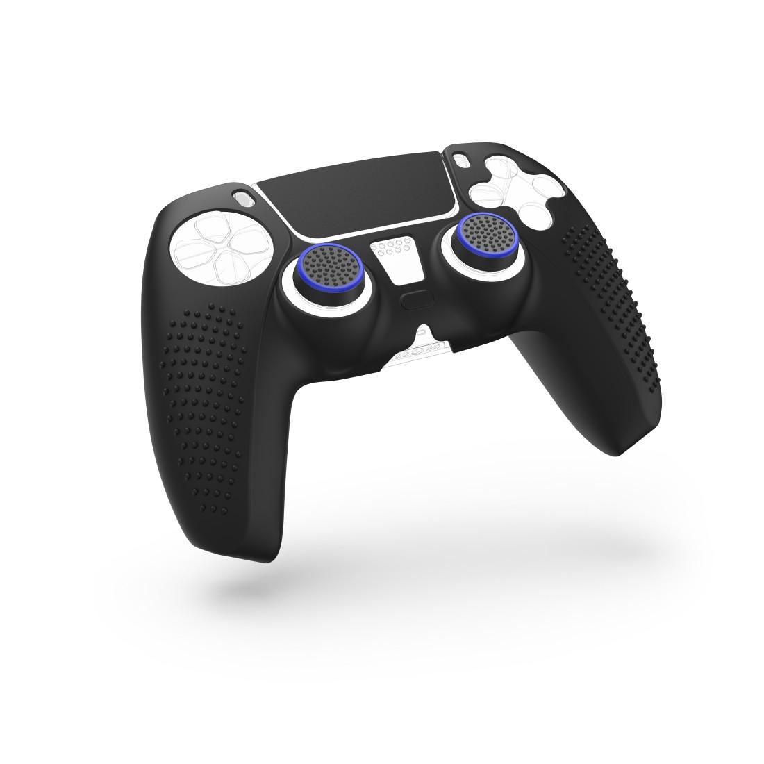 Комплект аксесоари 6 в 1 HAMA, за PlayStation 5 контролер, черен