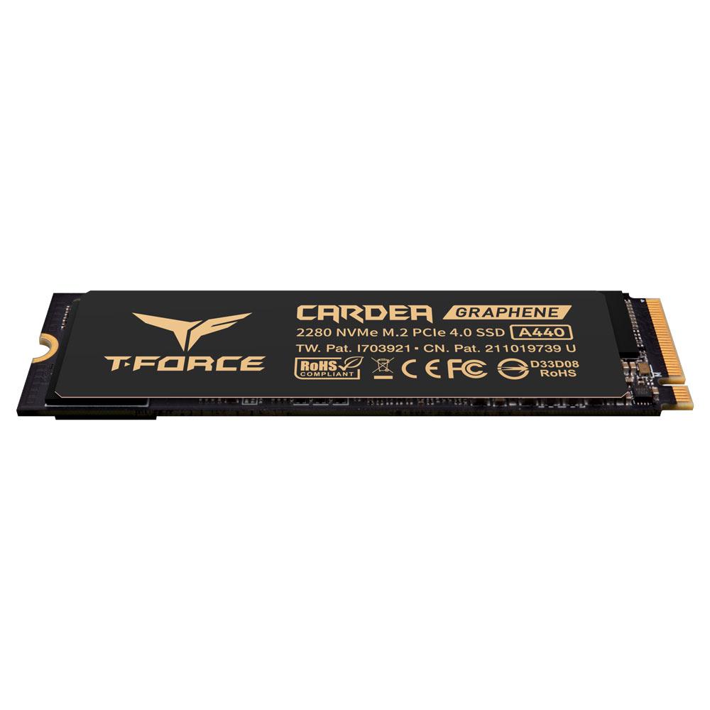 SSD Team Group T-Force Cardea A440, M.2 2280 1TB PCI-e 4.0 x4 NVMe 1.4 с Охладител-2