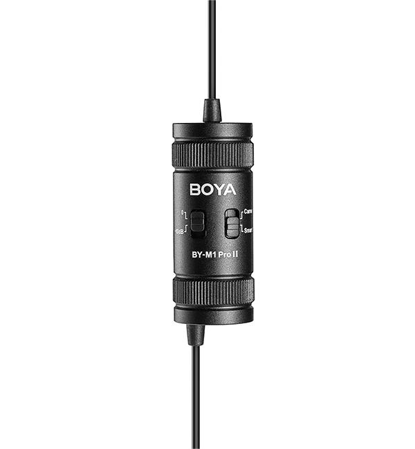 Микрофон брошка BOYA BY-M1 PRO II, 3.5mm жак-4