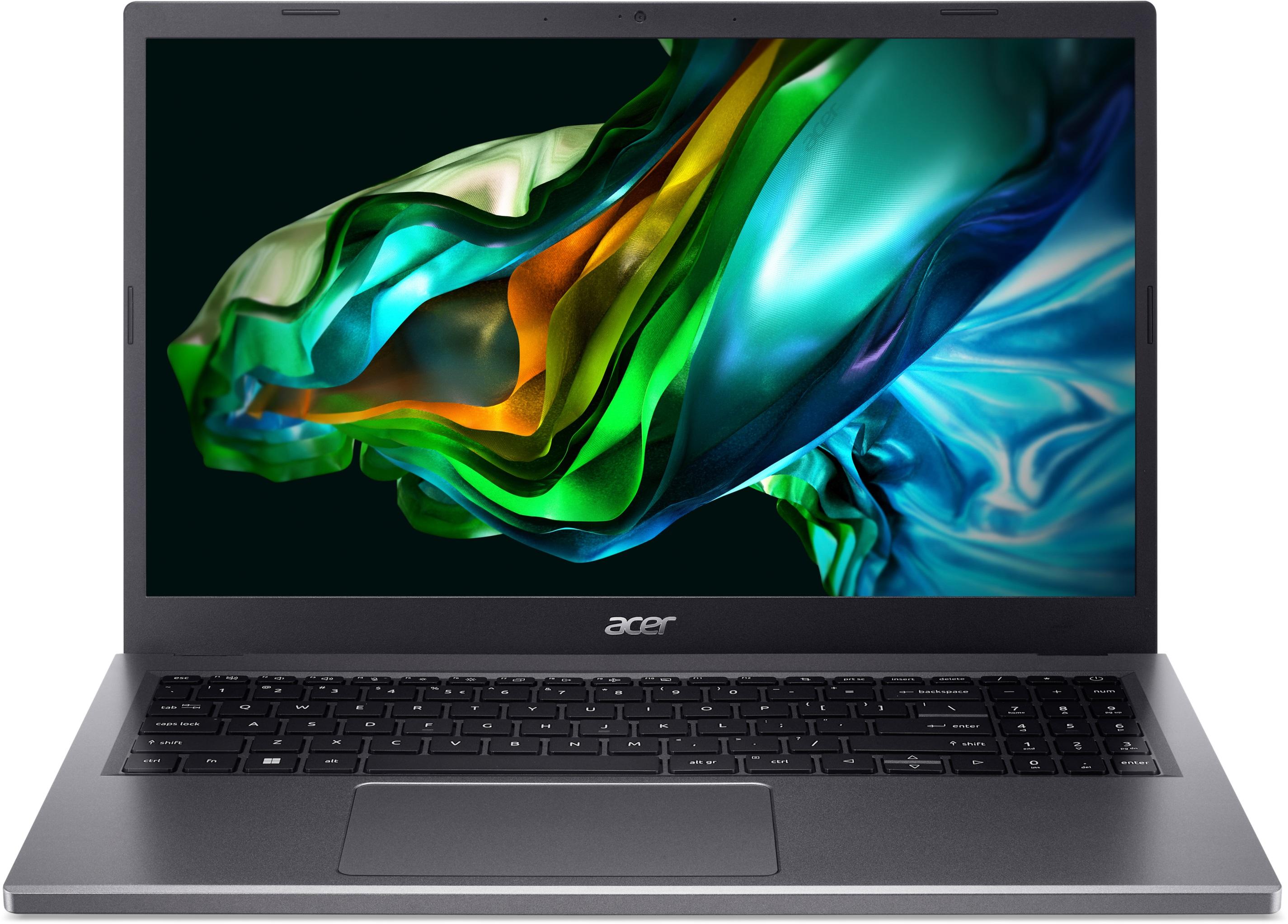 Лаптоп Acer Aspire 5 A515-58P-36JU, 15.6&quot; FHD IPS, Intel Core i3-1315U, 16GB LPDDR5, 512GB NVMe SSD, Nо OS, Кирилизиран