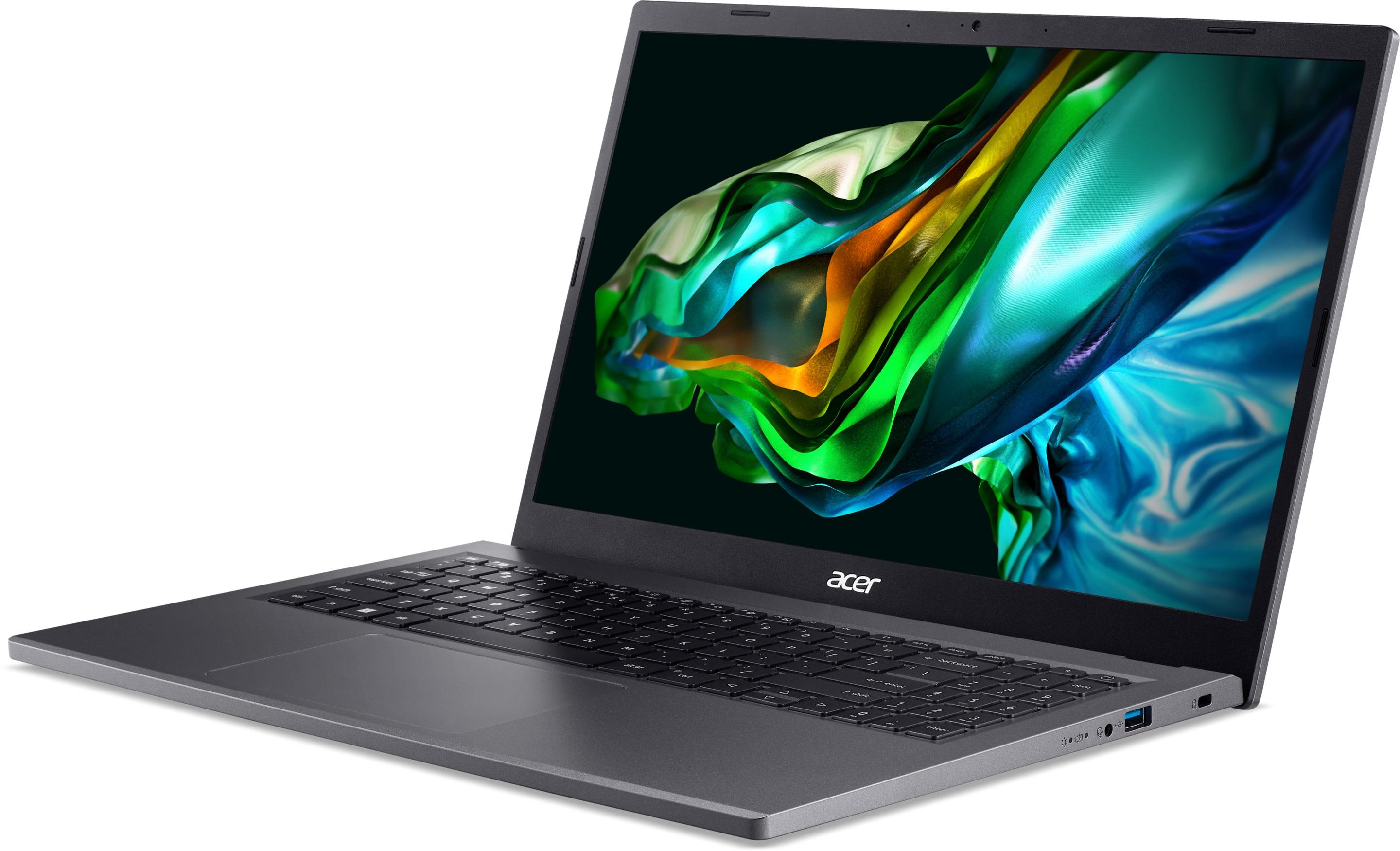 Лаптоп Acer Aspire 5 A515-58P-36JU, 15.6&quot; FHD IPS, Intel Core i3-1315U, 16GB LPDDR5, 512GB NVMe SSD, Nо OS, Кирилизиран-3