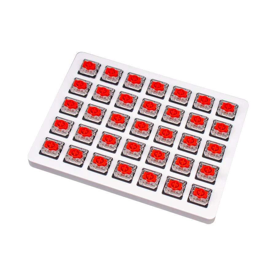 Суичове за механична клавиатура Keychron Gateron Low Profile 2.0 Red Switch Set 110 броя