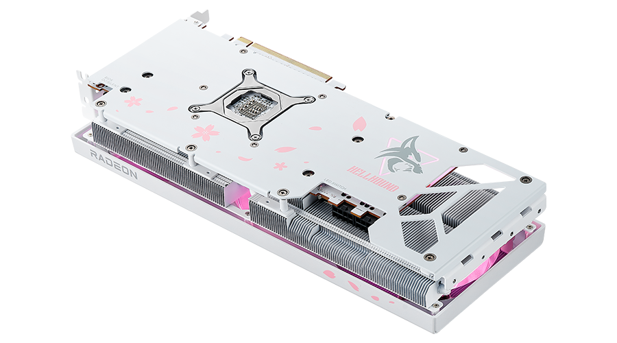 Видео карта POWERCOLOR AMD RADEON RX 7800 XT Hellhound Sakura 16GB OC GDDR6-4