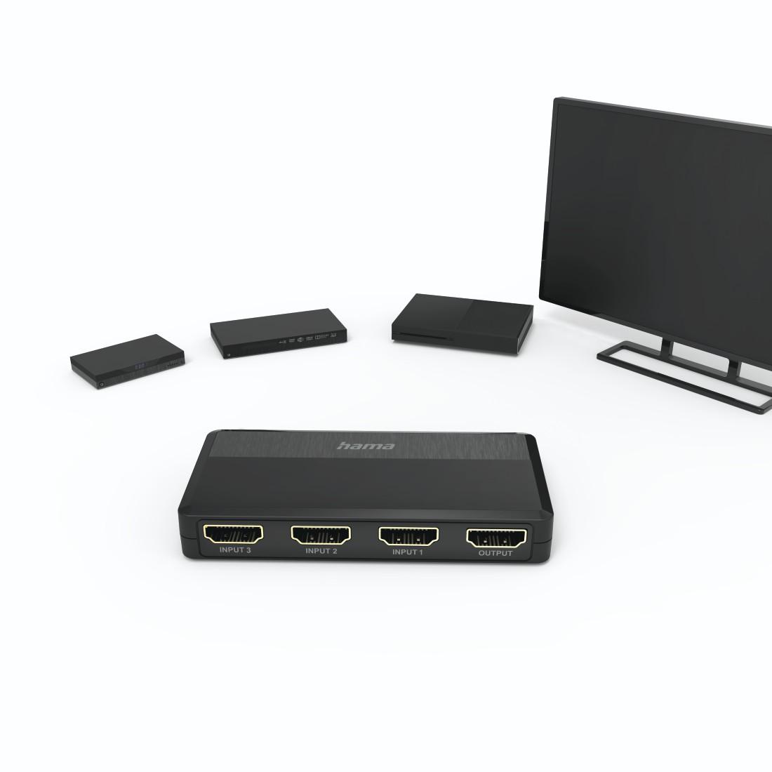 HAMA Превключвател HDMI&trade;, 3x1, 121760-4