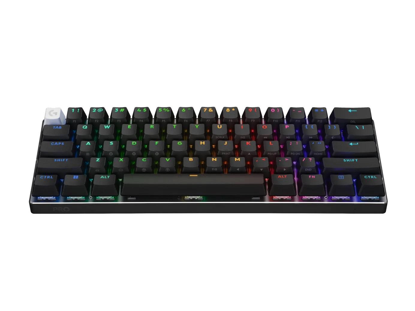 Геймърска клавиатура Logitech Pro X 60 Tactile black, KEYCONTROL, LIGHTSYNC, RGB, Черна-2