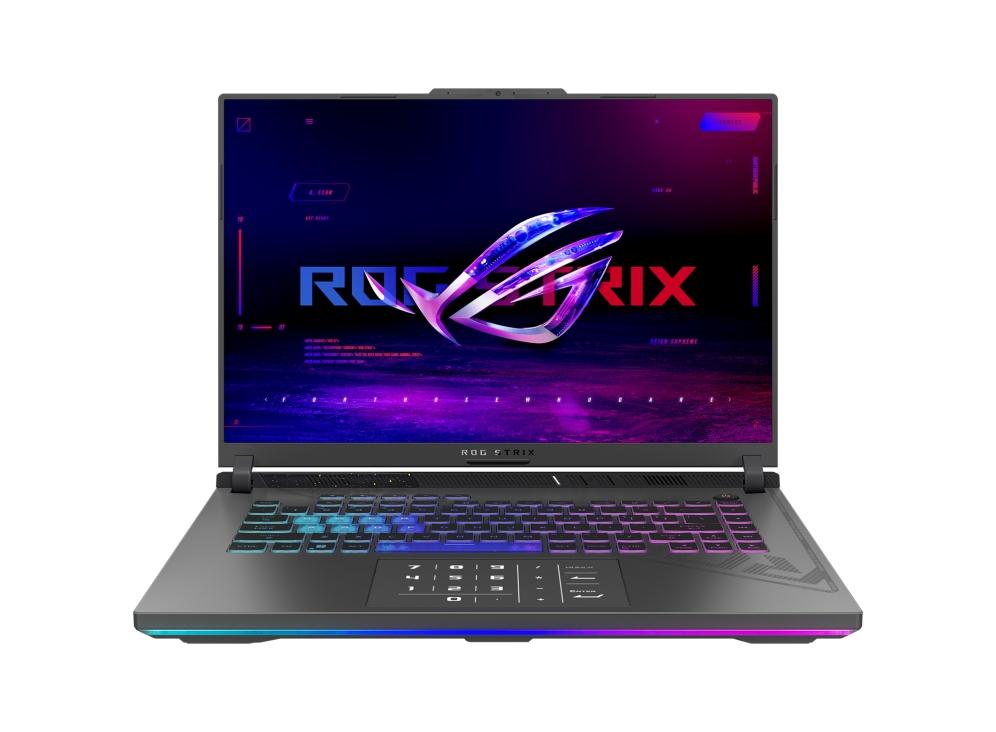 Лаптоп Asus ROG G16 G614JU-N3218, 16&quot; IPS FHD+ (1920x1200) 165Hz, Intel Core i7-13650HX, 16GB DDR5, 1TB NVMe SSD, NVIDIA GeForce RTX 4050 GDDR6 6GB