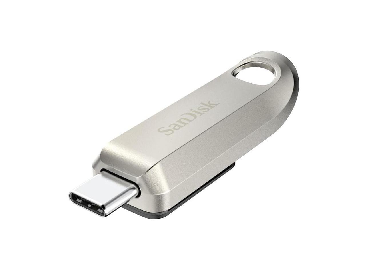 USB памет SanDisk Ultra Luxe, 64GB, USB 3.2 Gen 1, USB-C, Сребрист-2