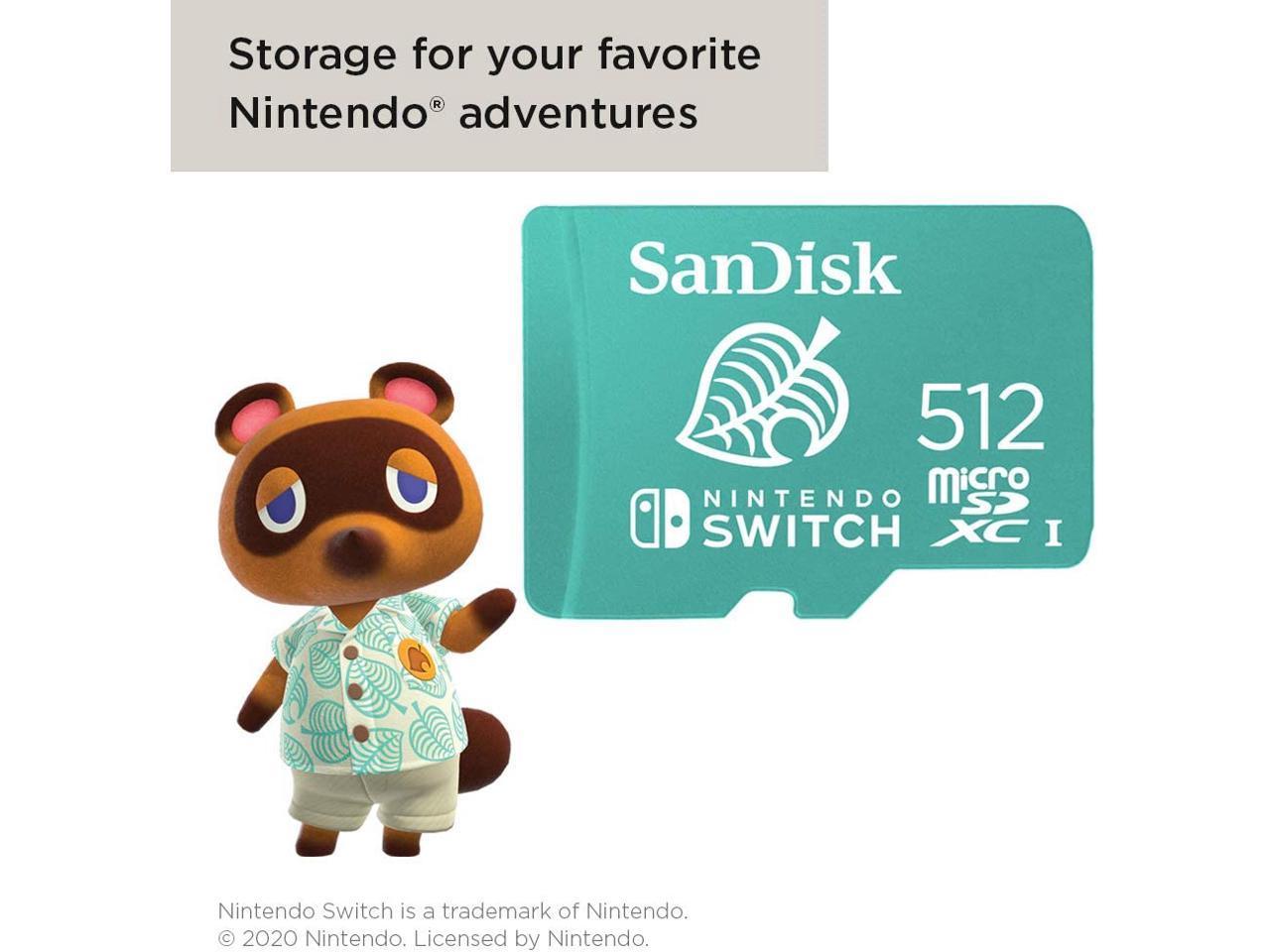 Карта памет SanDisk for Nintendo Switch, microSDXC UHS-I, 512GB, До 100MB/s-3