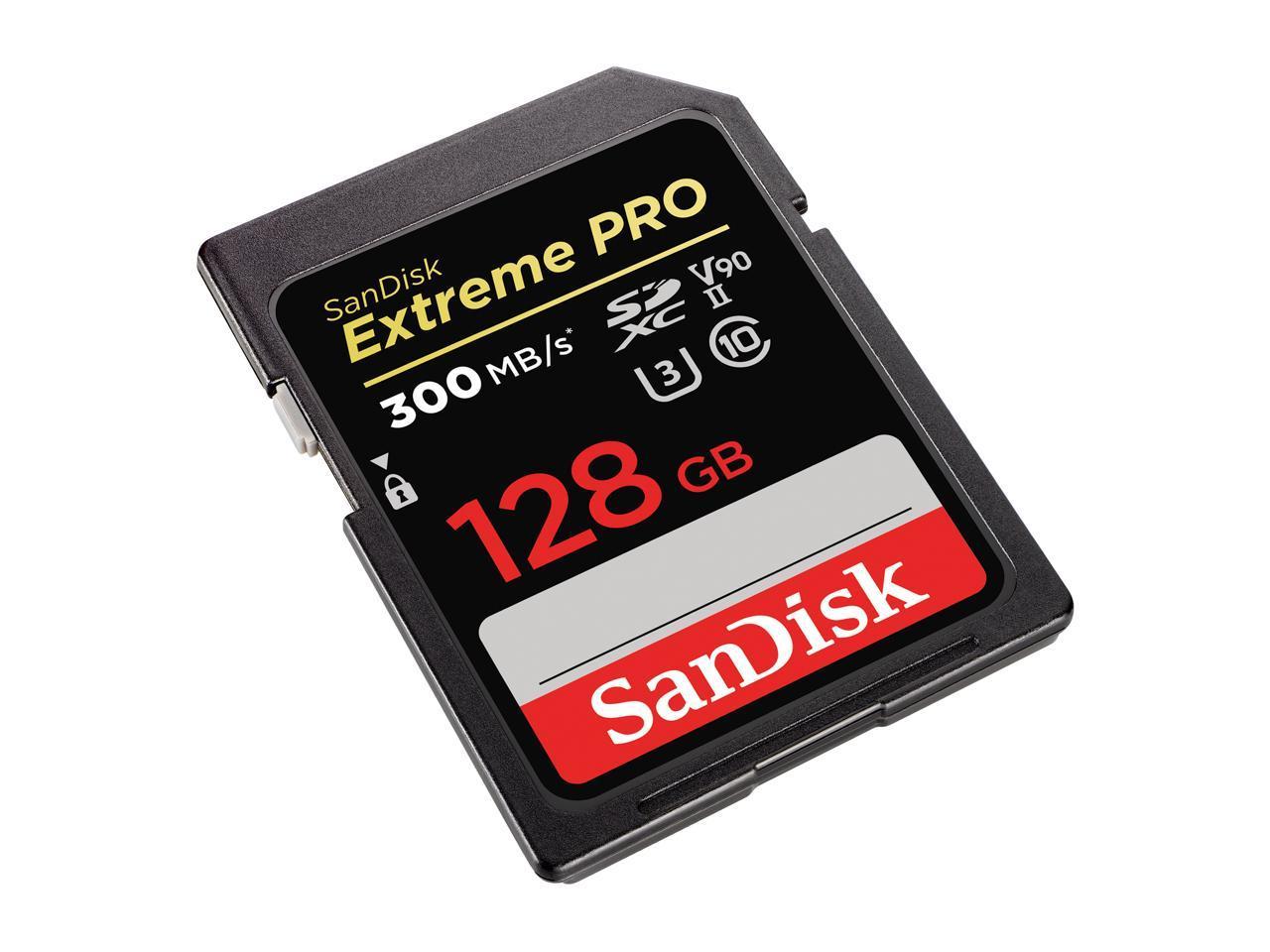 Карта памет SANDISK Extreme PRO SDXC, 128GB, UHS-II, До 300 MB/s-2