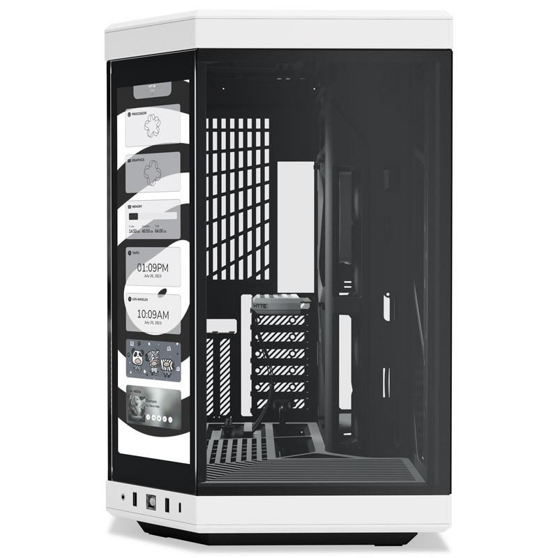 Кутия HYTE Y70 Tempered Glass Black/White-2