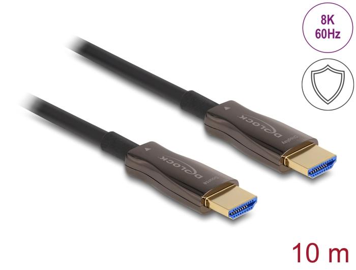 Оптичен кабел Delock, HDMI 8K, 60Hz, 48Gbps, 10 m-2