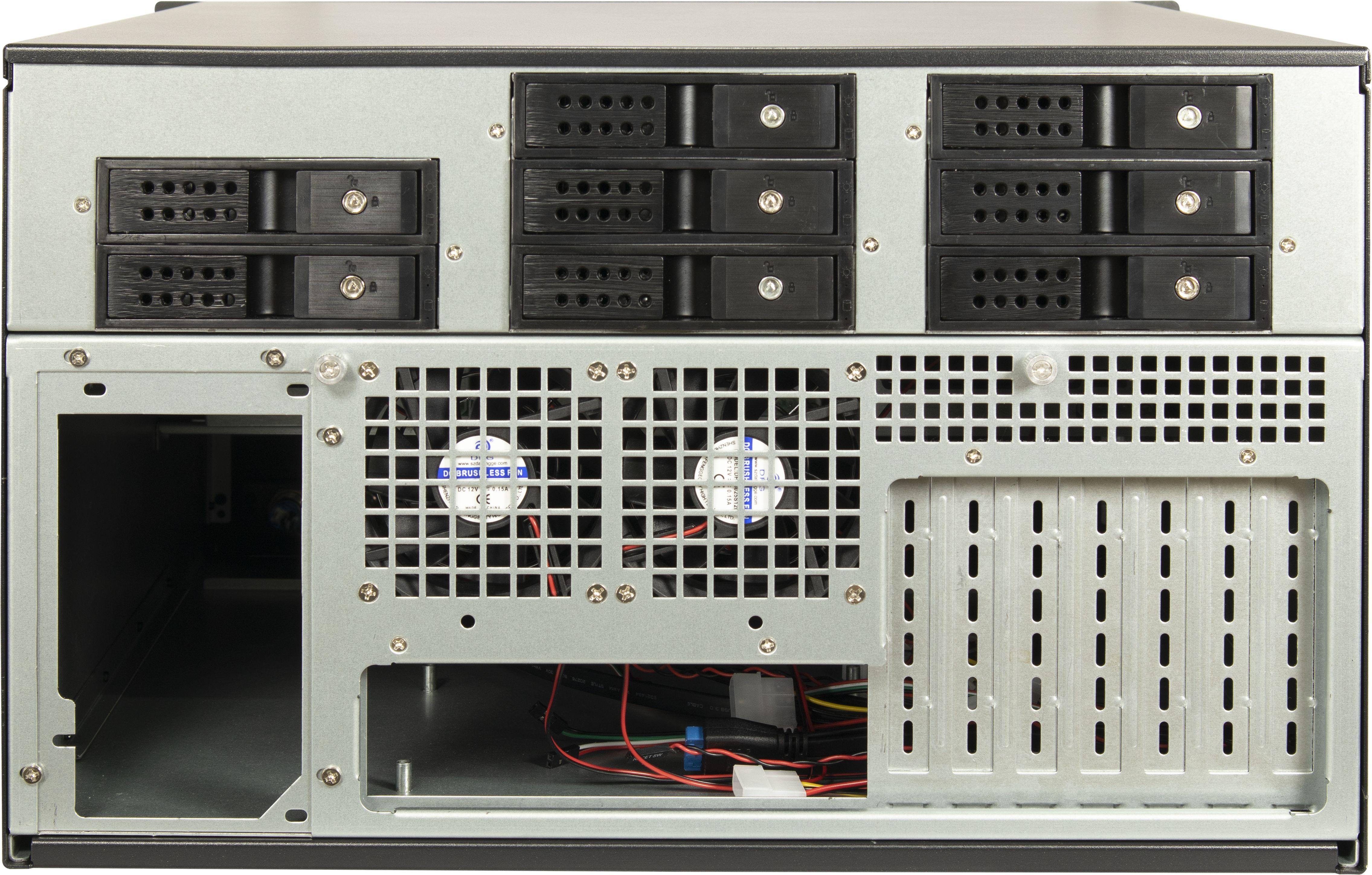 Кутия Inter Tech Server 6U-6520 за сървър ATX-4