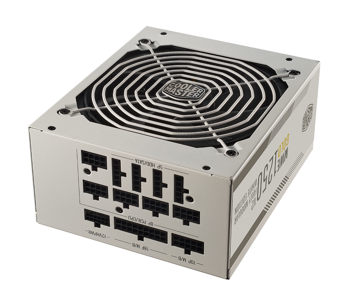 Захранващ блок Cooler Master MWE GOLD 1250W - V2 ATX 3.0 WHITE, 80+ GOLD-2