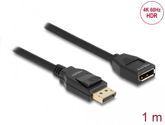 Удулжителен кабел Delock DisplayPort 1.2 мъжко - DisplayPort женско-2