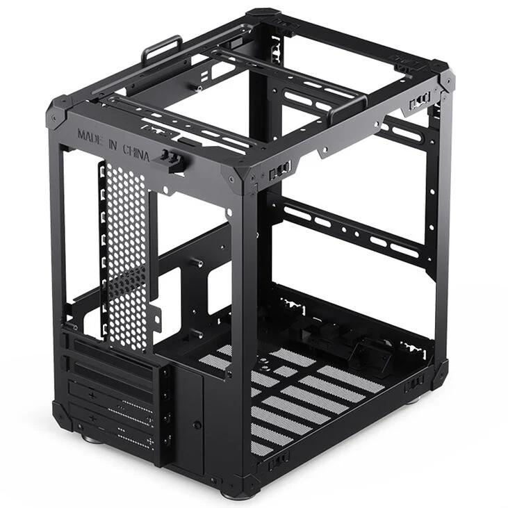 Кутия Jonsbo C6 Mesh, mATX, Black-4