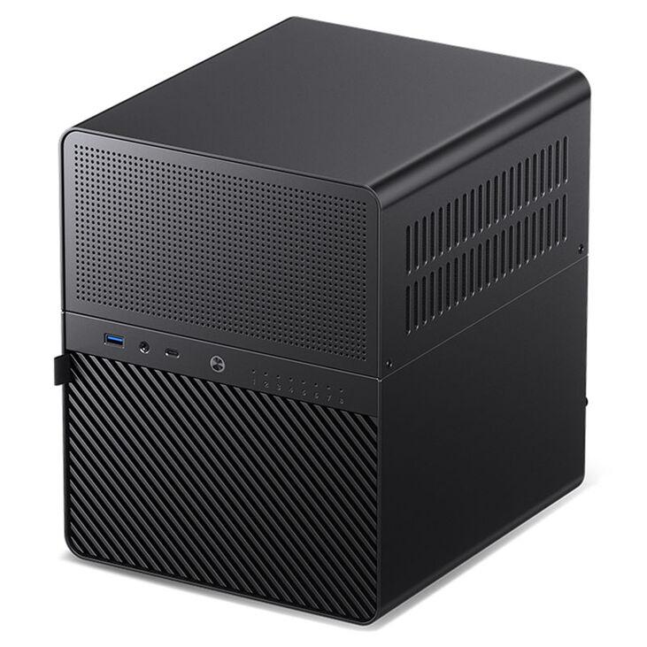 Кутия Jonsbo N3 NAS, Mini-ITX, Black-3