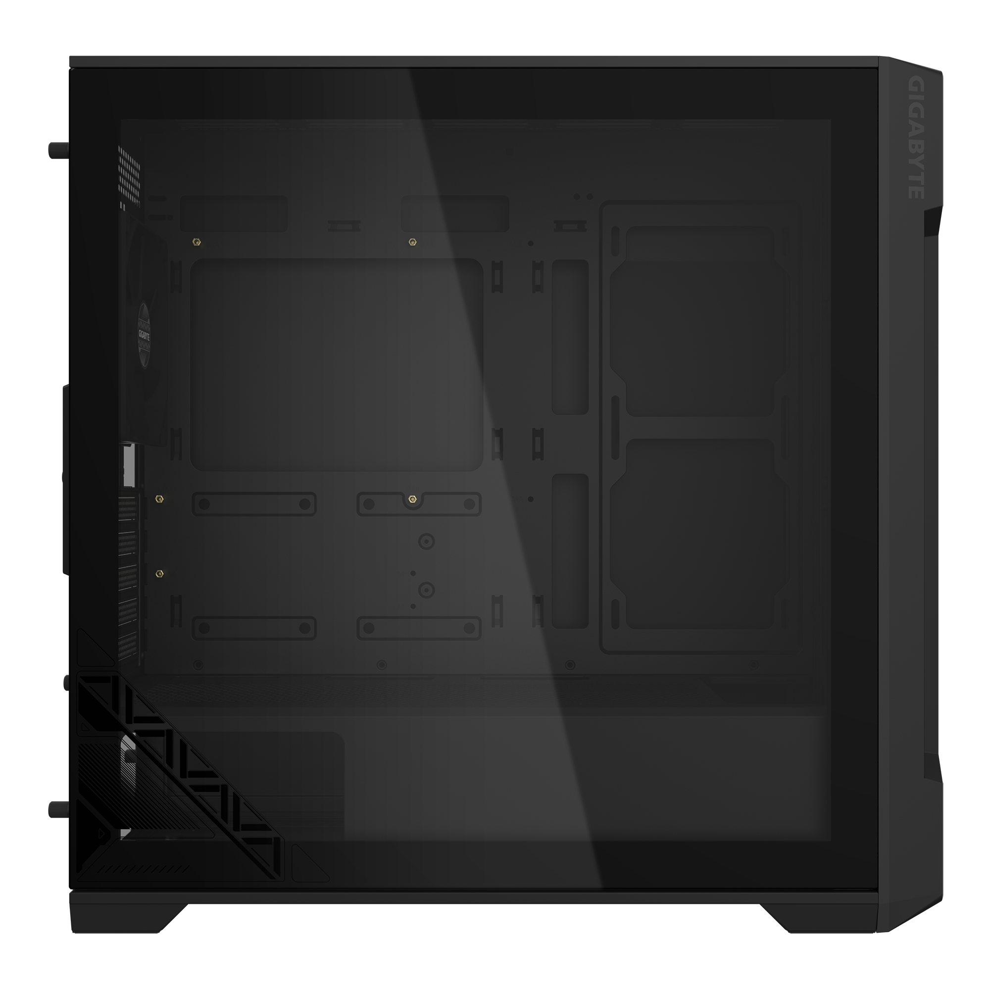 Кутия Gigabyte C102 Glass Black Mid-Tower-4