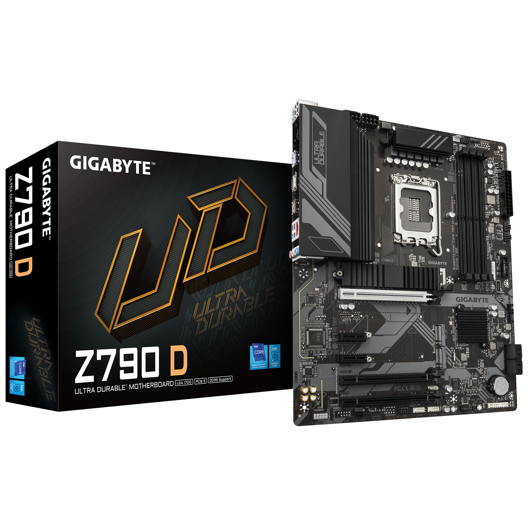 Дънна платка GIGABYTE Z790 D LGA 1700 DDR5, ATX-4