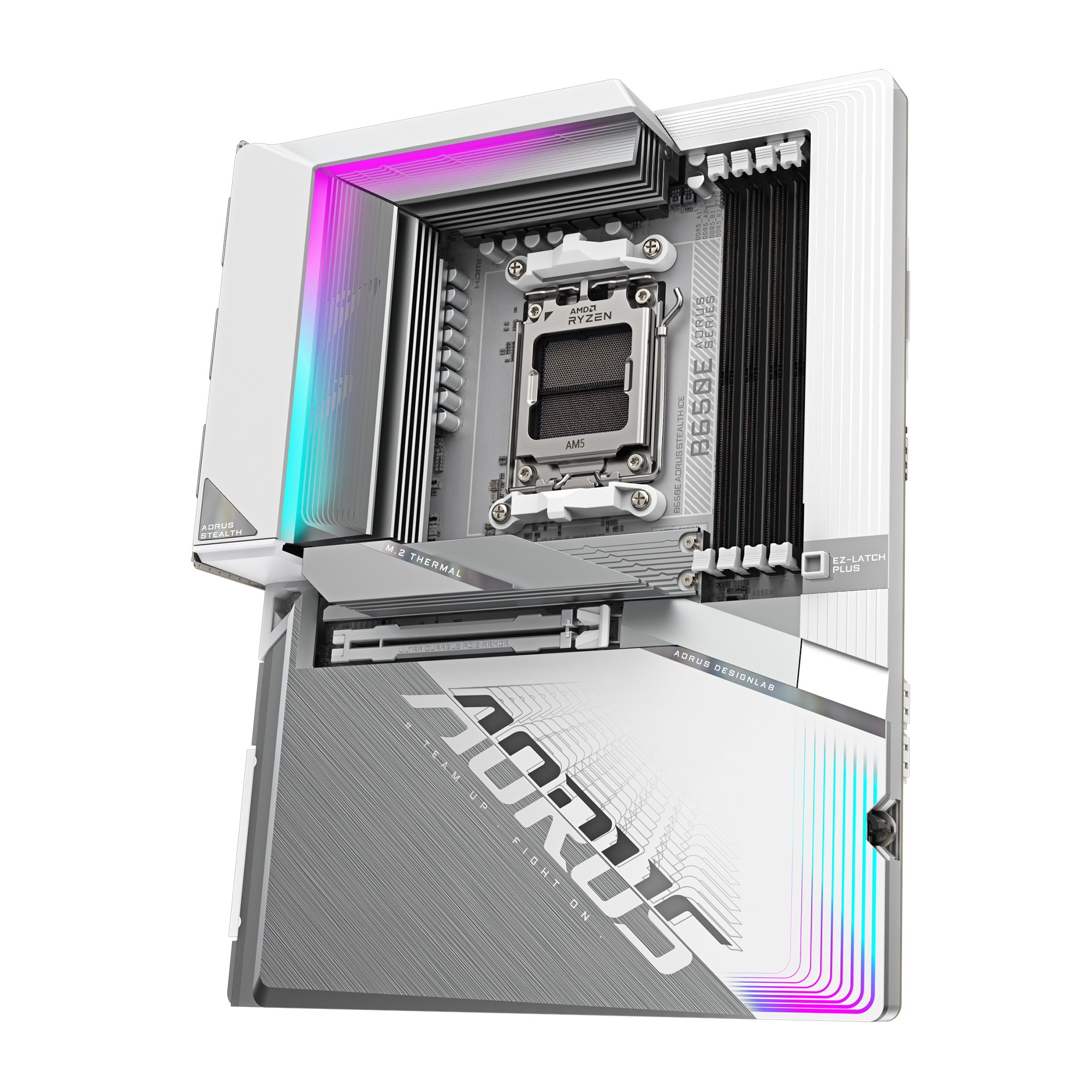 Дънна платка GIGABYTE B650E AORUS STEALTH ICE-3