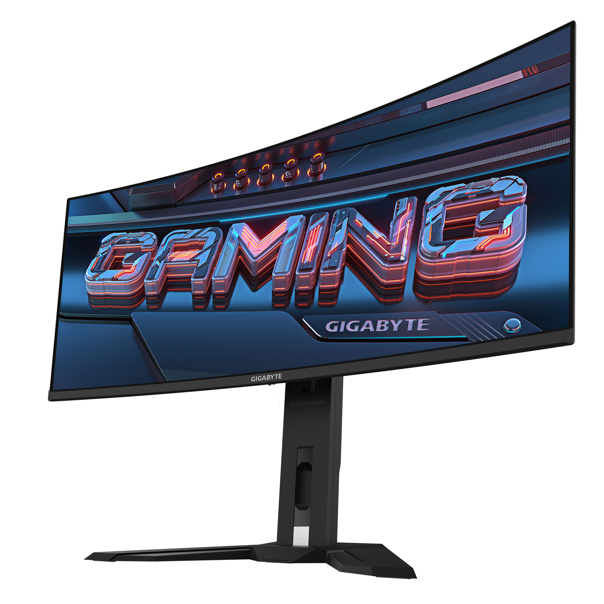 Гейминг монитор GIGABYTE MO34WQC2,QD-OLED, WQHD(3440x1440), 240Hz, 0.03ms, Vesa ClearMR 13000, HDR 400, KVM-3