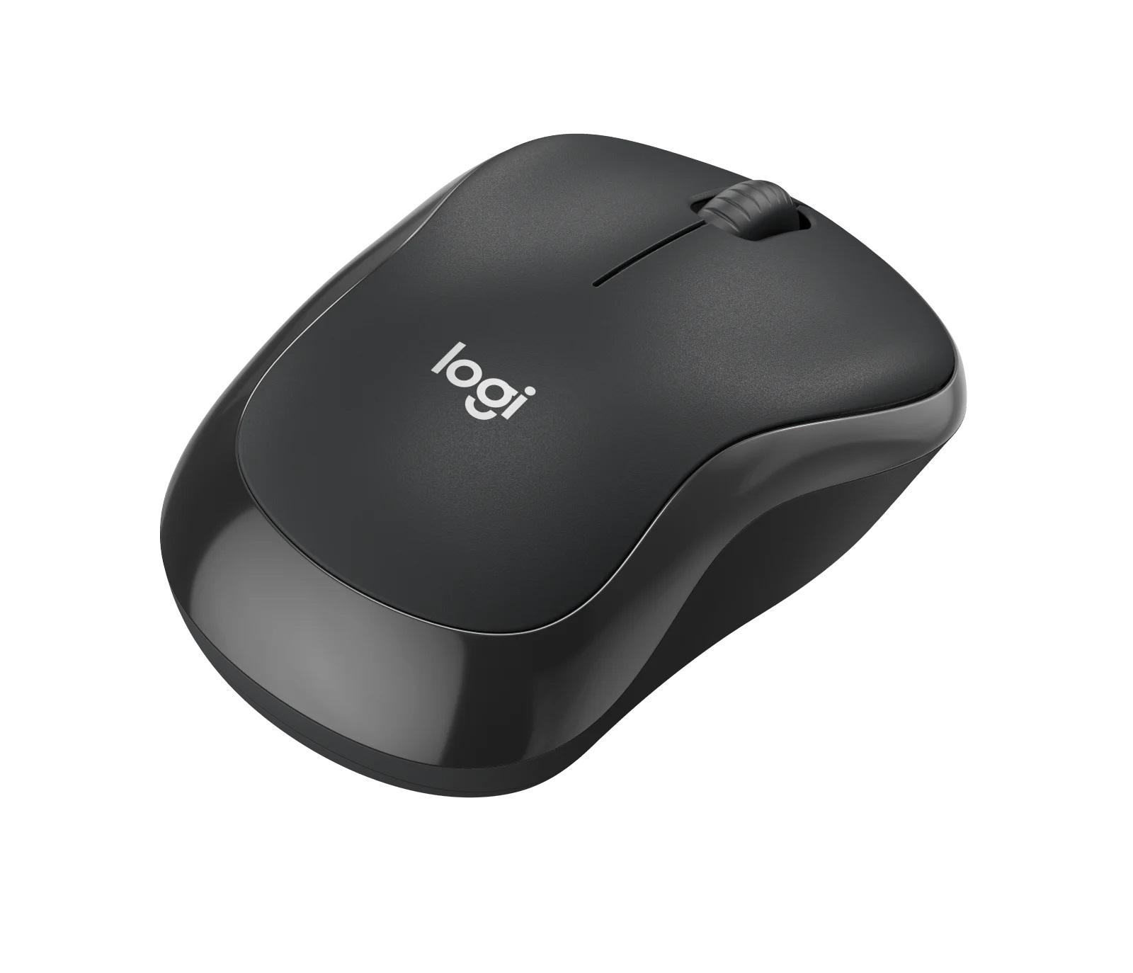 Безжична оптична мишка LOGITECH M240, Тихи бутони-3