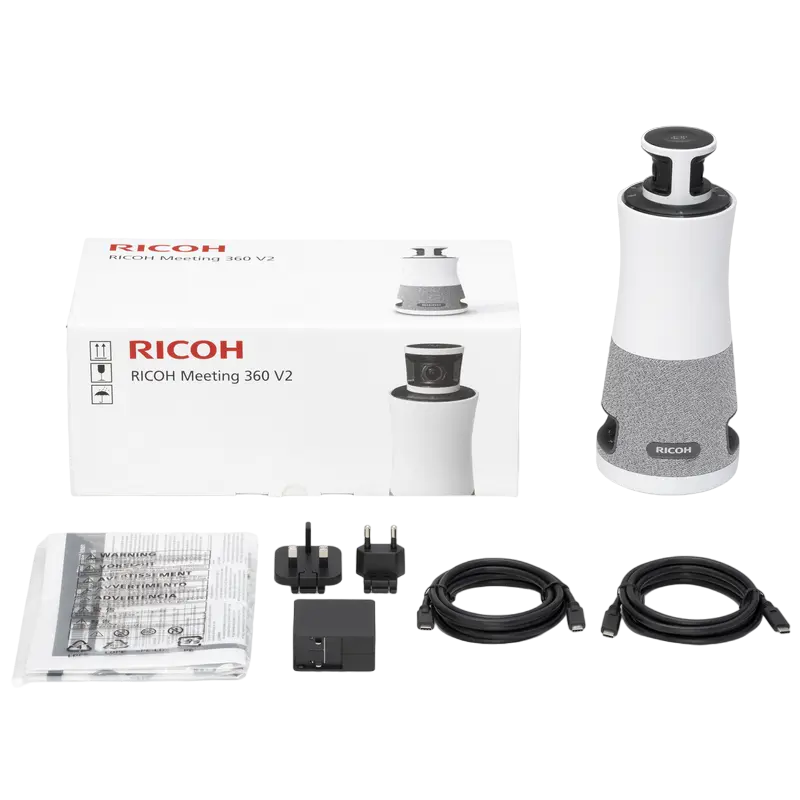 Видеоконферентна камера RICOH 360 V2 Meeting Hub-4