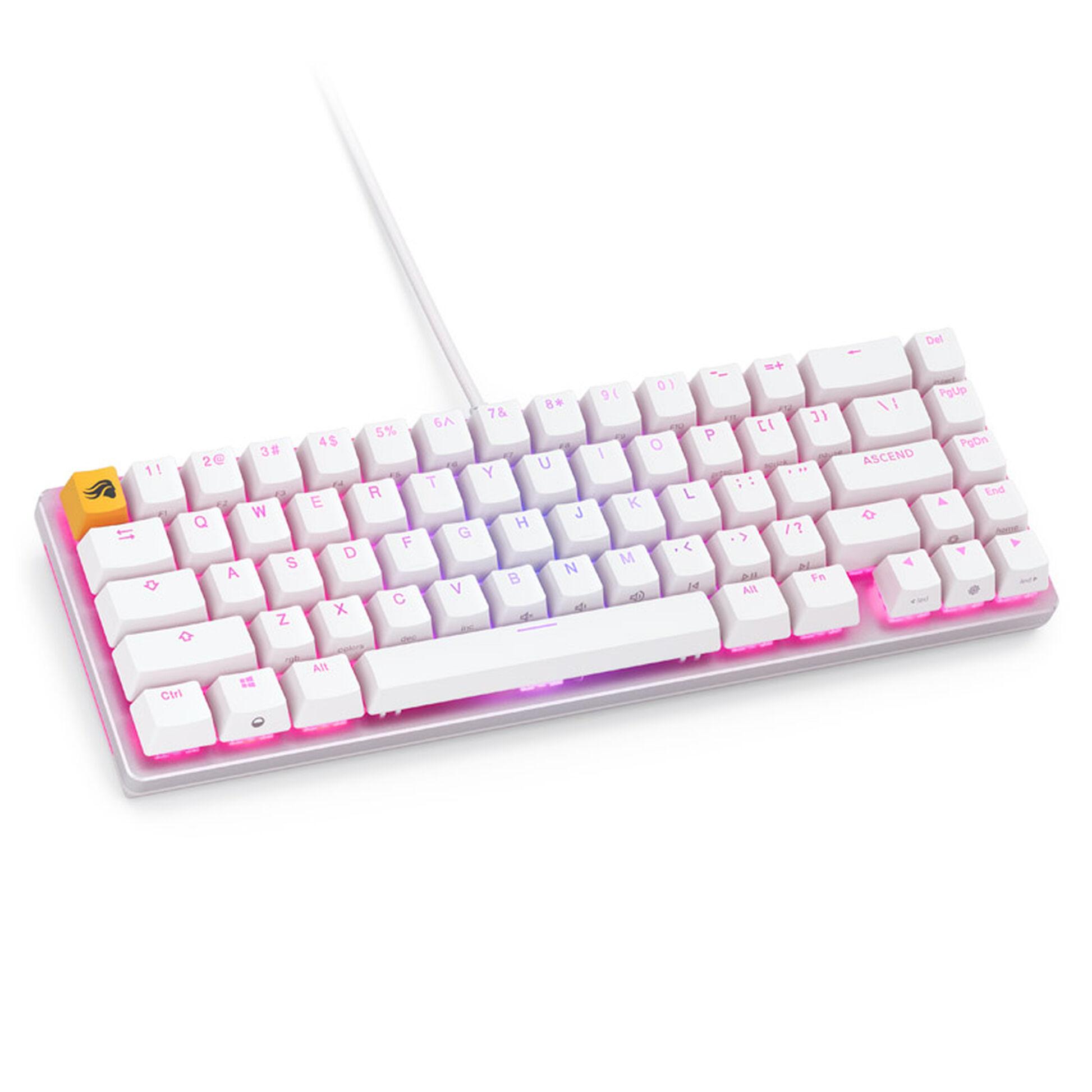 Геймърска механична клавиатура Glorious GMMK 2 White Compact- Fox Switches US-Layout-2