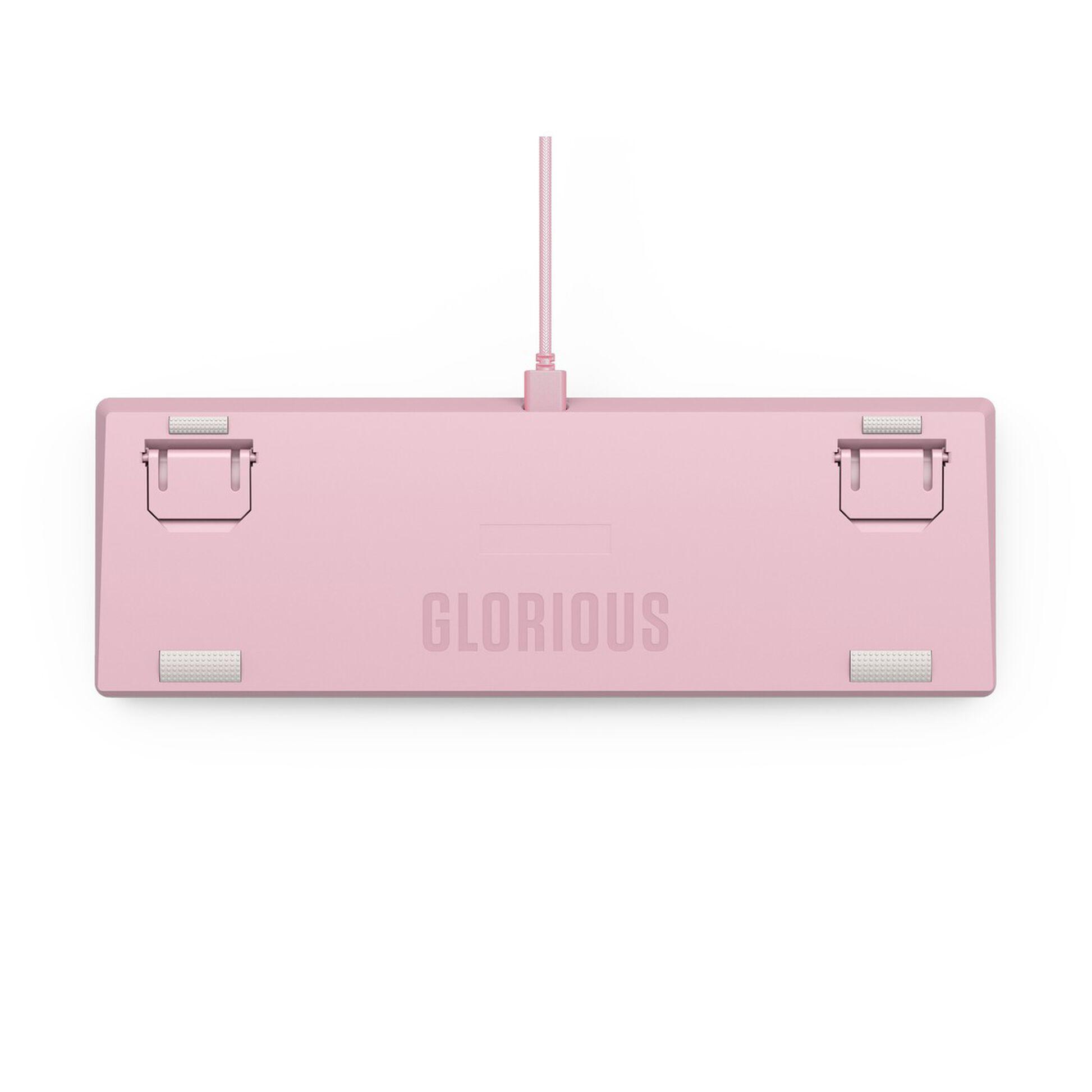 Геймърска механична клавиатура Glorious GMMK 2 Pink Compact- Fox Switches UK-Layout-4