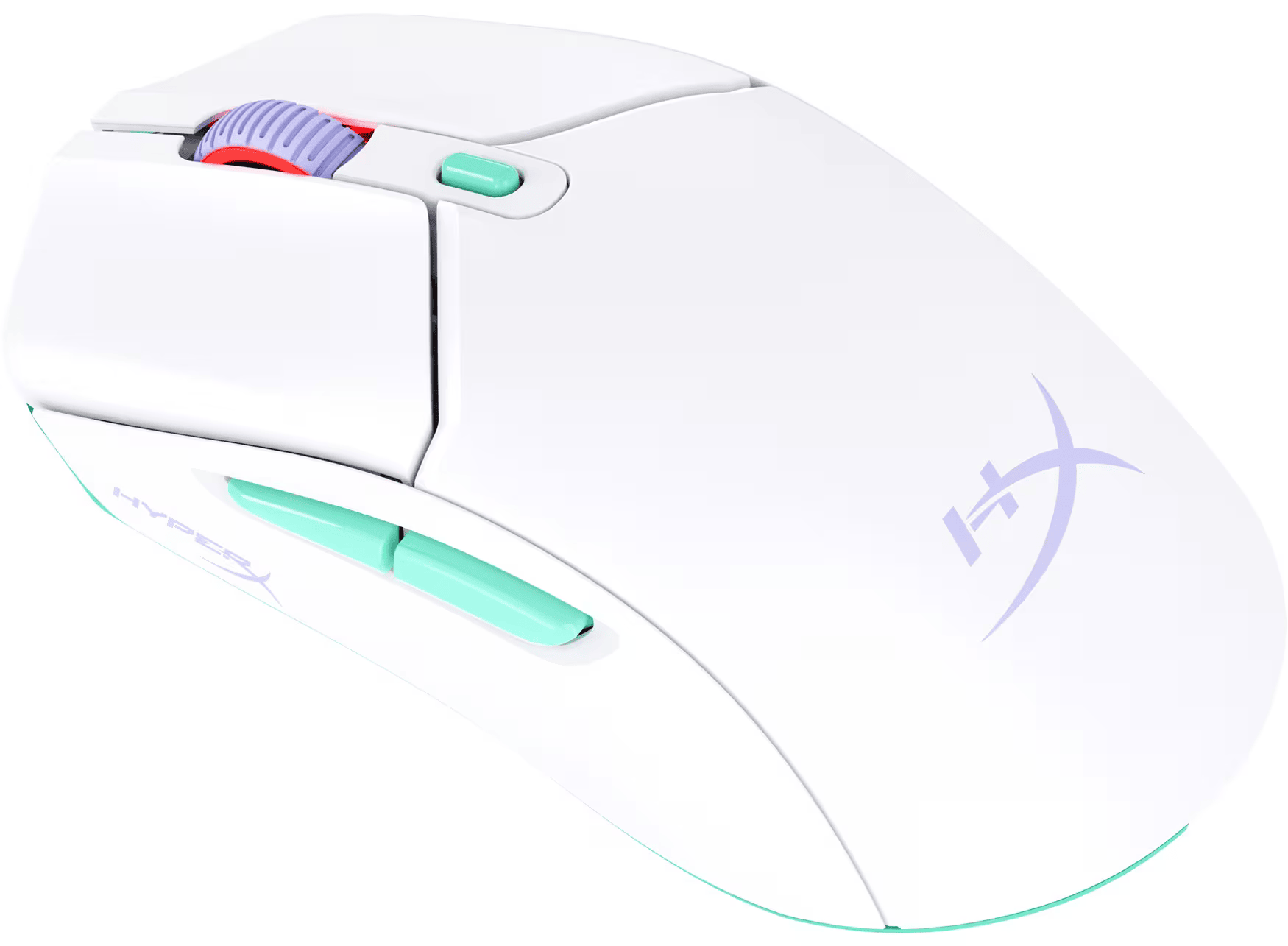 Геймърска безжична мишка HyperX Pulsefire Haste 2 Core White-3