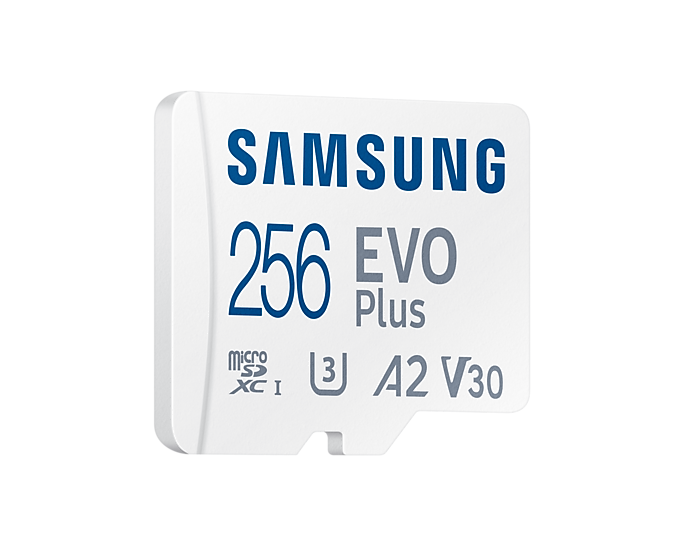 Карта памет Samsung EVO Plus, microSDXC, UHS-I, 256GB, Адаптер-3