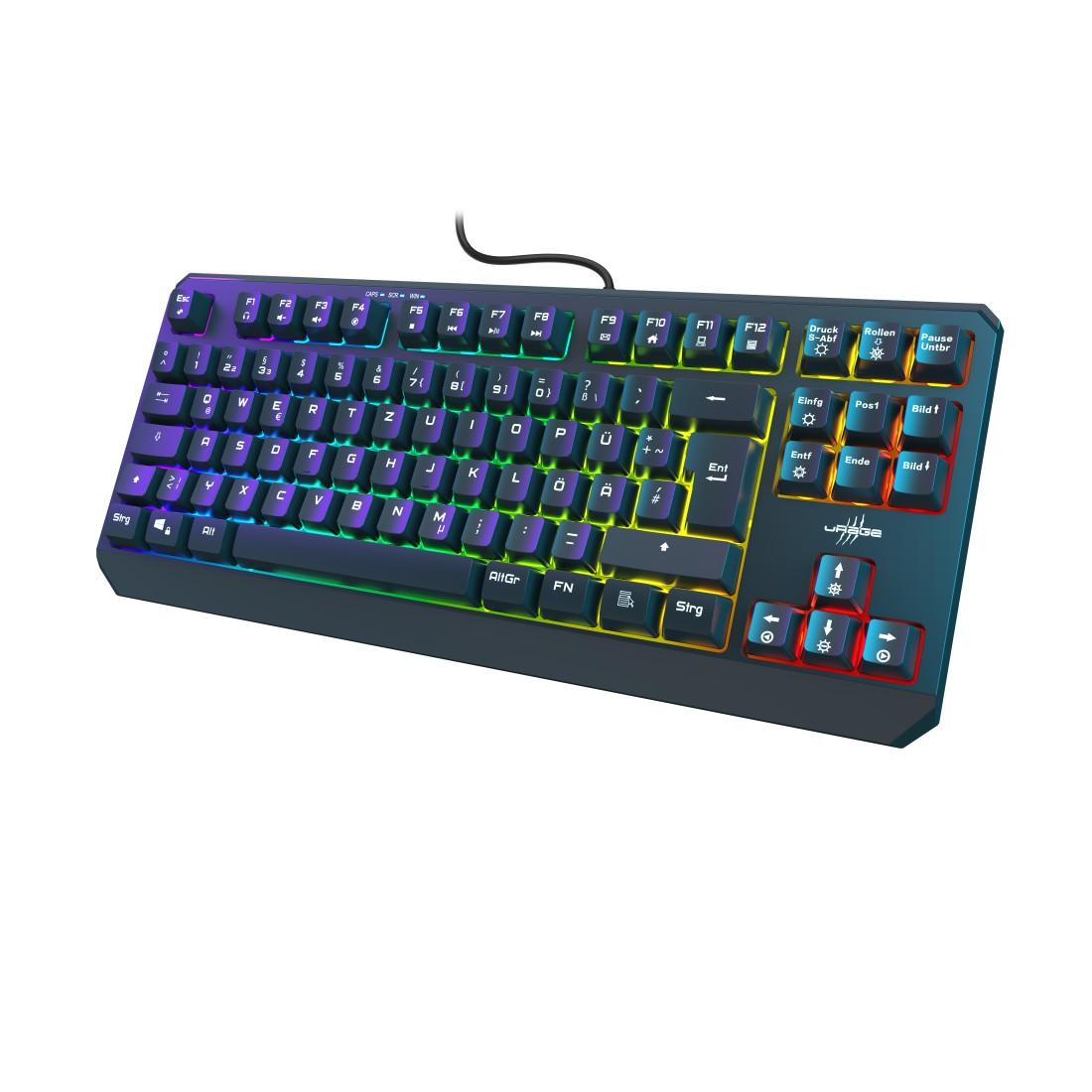 Геймърска клавиатура Hama uRage Exodus 220 TKL RGB-3