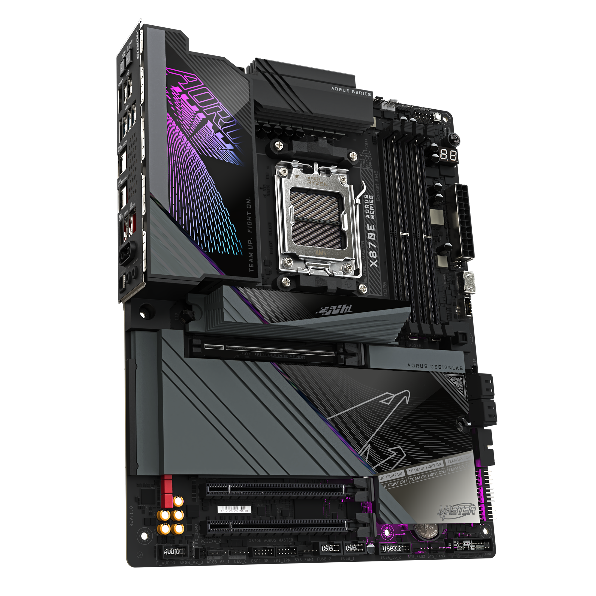 Дънна платка GIGABYTE X870E AORUS MASTER, Socket AM5-2