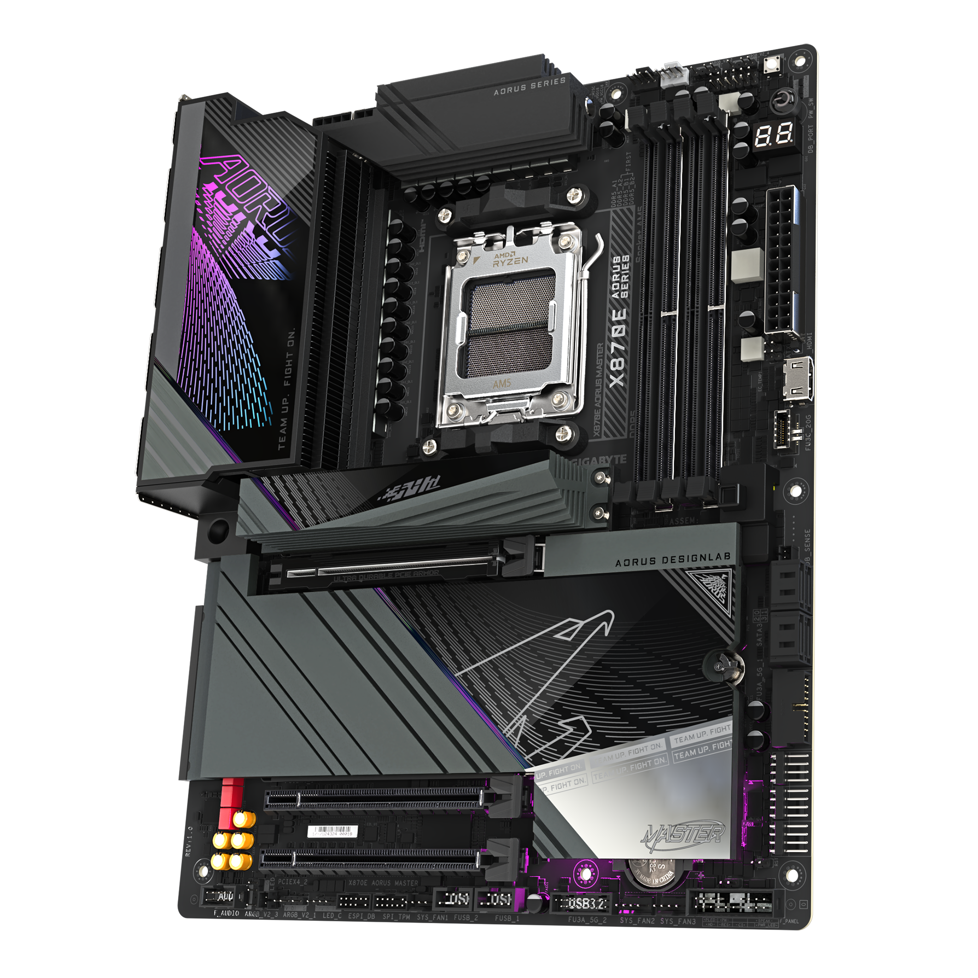 Дънна платка GIGABYTE X870E AORUS MASTER, Socket AM5-3