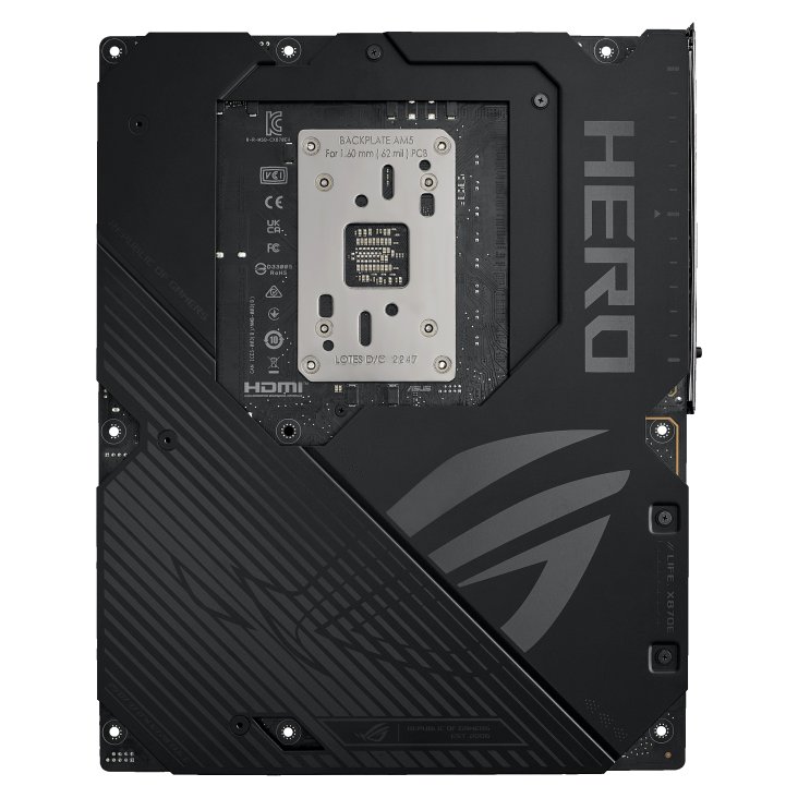 Дънна платка ASUS ROG STRIX X870E-E HERO WIFI AM5 DDR5-4