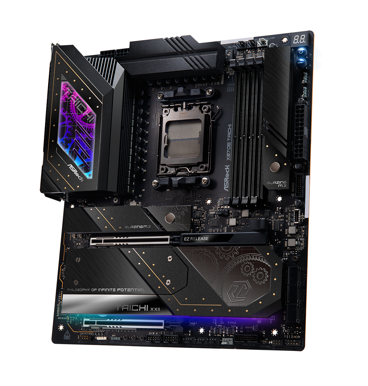 Дънна платка ASROCK X870E TAICHI, Socket AM5-3