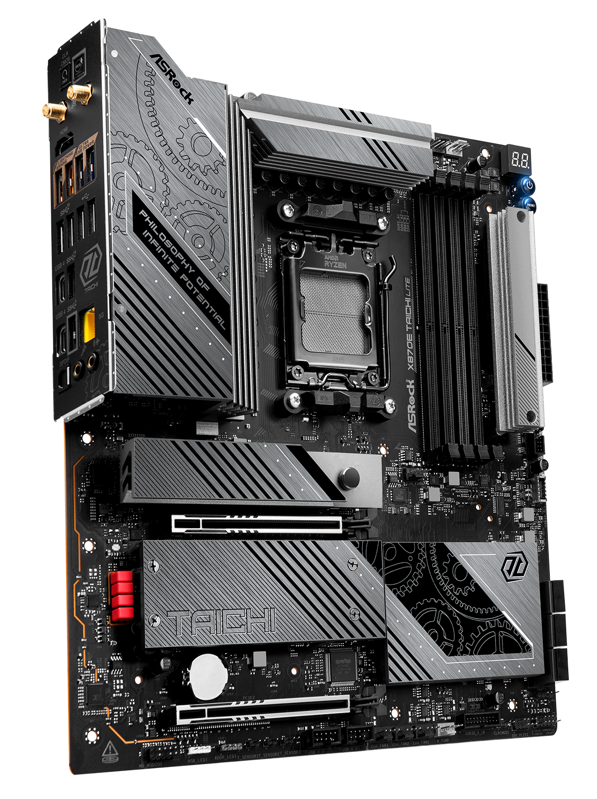 Дънна платка ASROCK X870E TAICHI LITE, Socket AM5-2