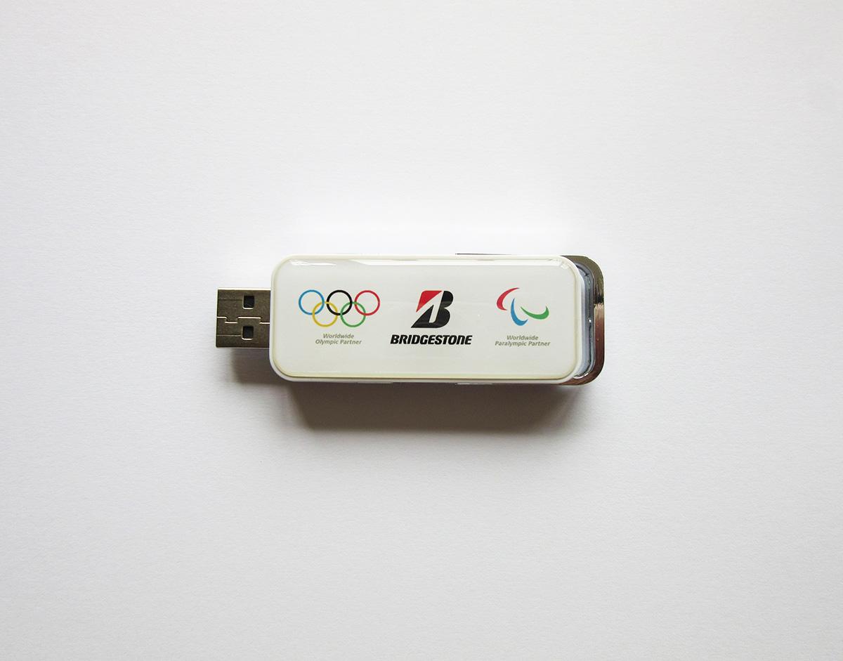 Флаш памет 32Gb USB 2.0 SD-34B, бяла, Без лого-2