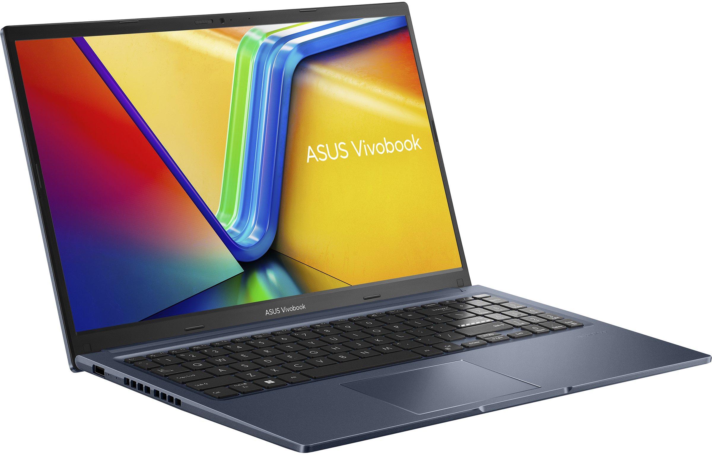 Лаптоп ASUS VivoBook 15 M1502YA-BQ018, 15.6&quot; FHD, Ryzenn 7 7730U, 16GB DDR4, 1TB SSD-3