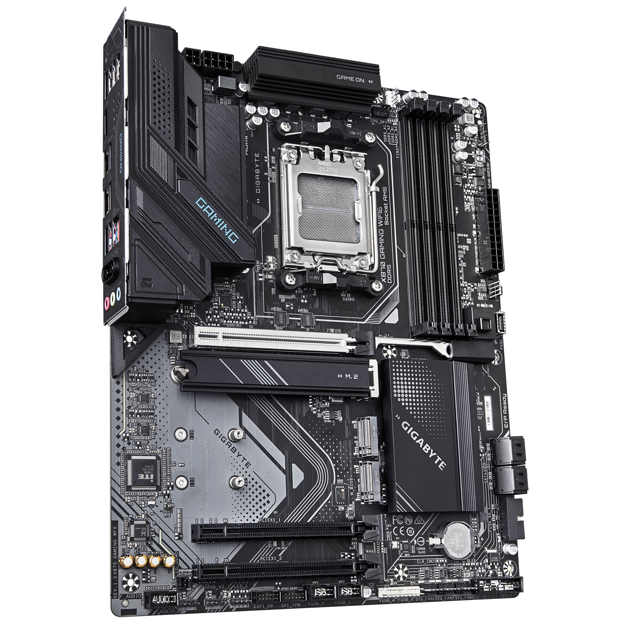 Дънна платка GIGABYTE X870 GAMING WIFI 6, Socket AM5-2