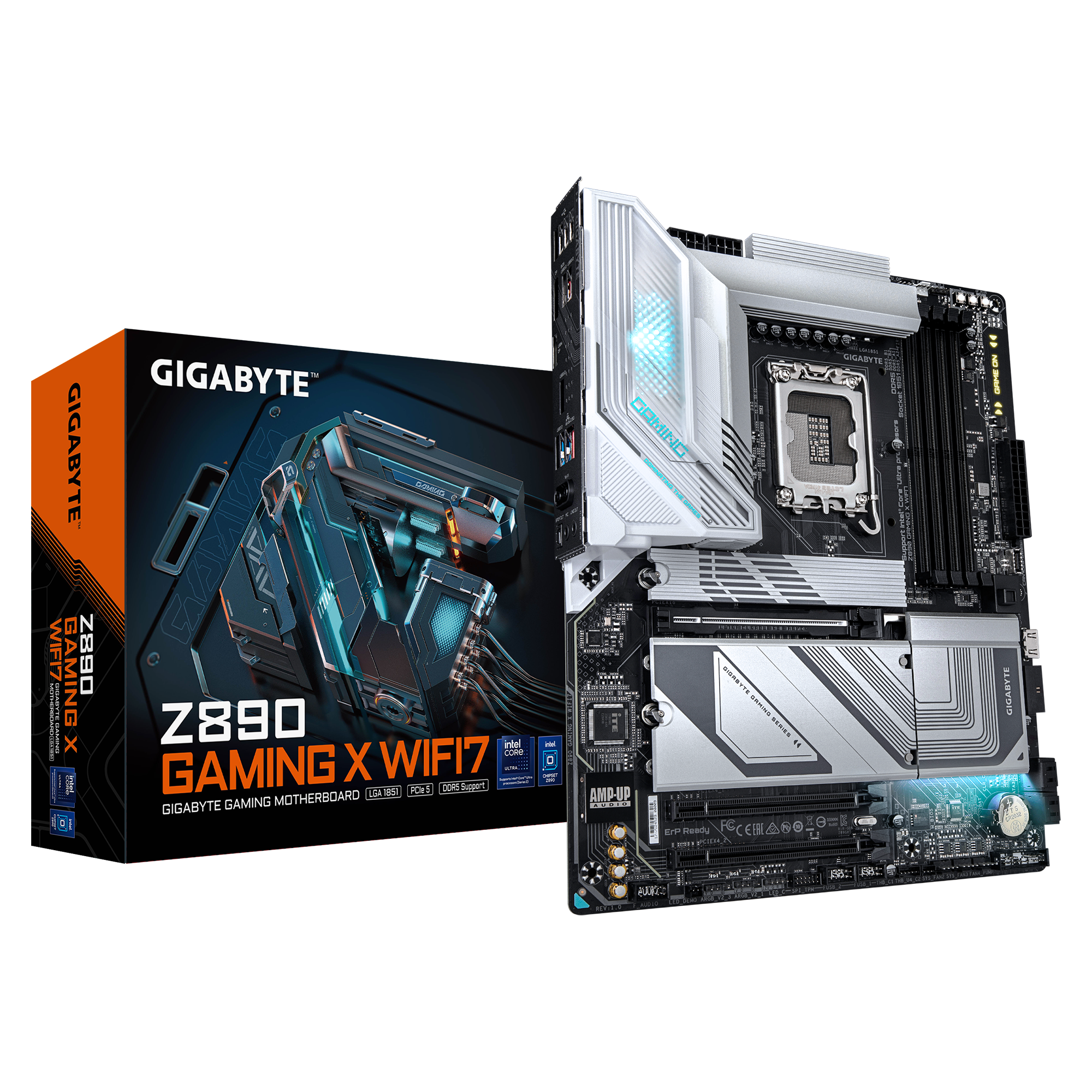 Дънна платка GIGABYTE Z890 GAMING X WIFI 7, LGA 1851-4